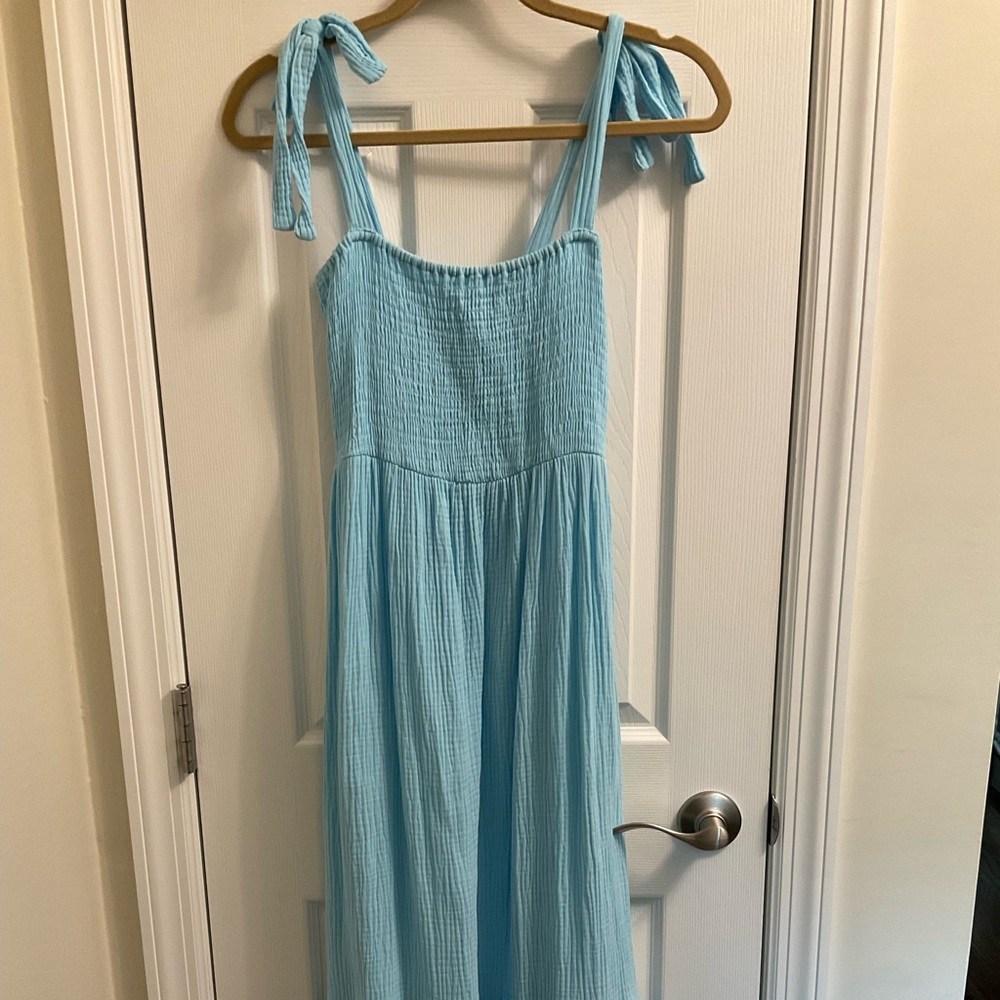 Steve Madden sun dress with tie straps, size small, good comdition